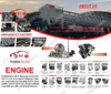 Manual gearbox Transmission for Toyota Hiace Quantum 2KD 2TR