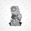 Toyota Previa MPV Bright Crown Saloon 2 Vista block engine - 3SFE