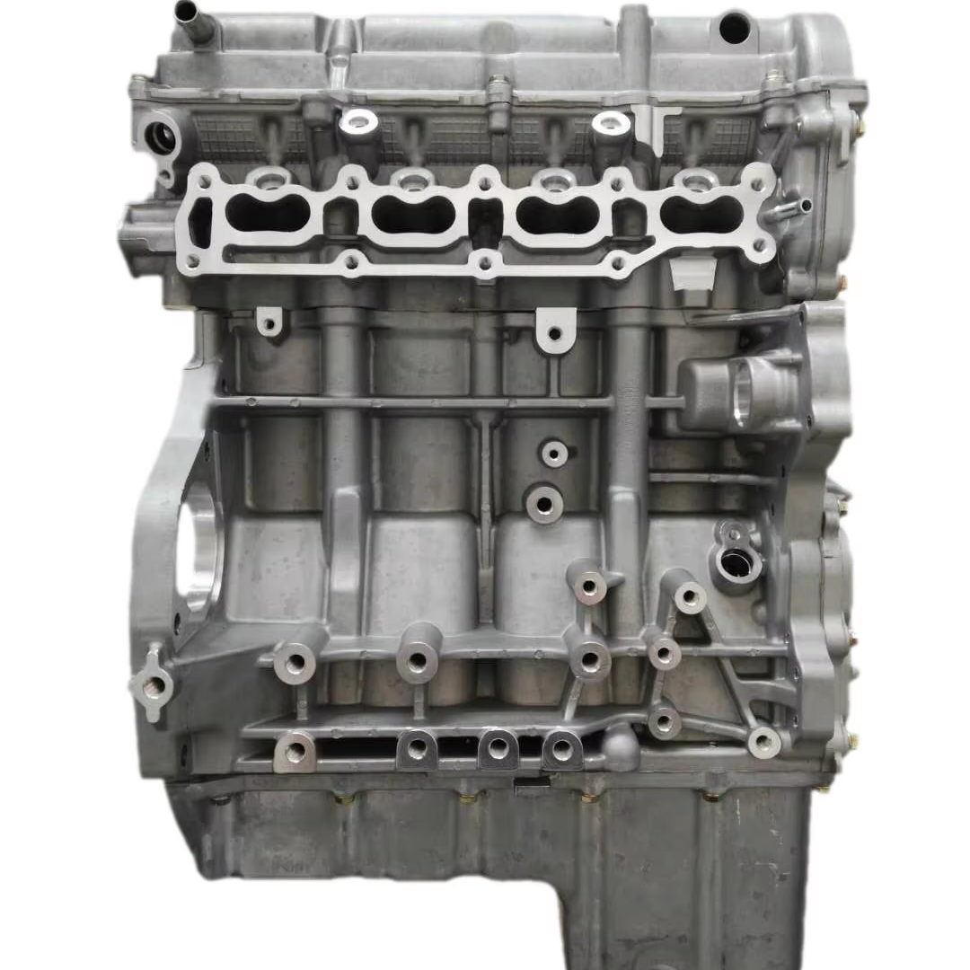 Side profile of the K14B-A cylinder block highlighting mounting points